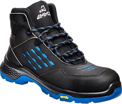 Emma safety footwear emma werkschoen crossforce d hoog s3 | zwart blauw | maat 44 - 8715316154751