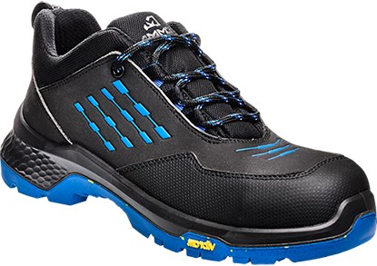 Emma safety footwear emma werkschoen crossforce d laag s3 | zwart blauw | maat 45 - 8715316154461