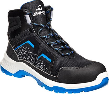 Emma safety footwear emma werkschoen crossforce fly d hoog s3 | zwart blauw | maat 45 - 8715316154164