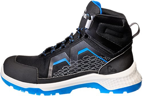 Emma safety footwear emma werkschoen crossforce fly d hoog s3 | zwart blauw | maat 46 - 8715316154171