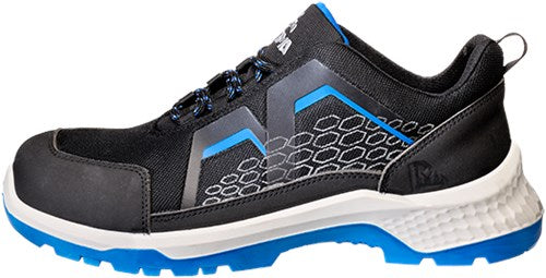 Emma safety footwear emma werkschoen crossforce fly d laag s3 | zwart blauw | maat 42 - 8715316153839