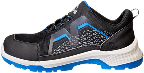 Emma safety footwear emma werkschoen crossforce fly d laag s3 | zwart blauw | maat 43 - 8715316153846