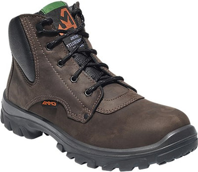 Emma safety footwear emma werkschoen zandvoort hoog s3 leer gevoerd | bruin (d) | maat 45 - 11.148.112.09