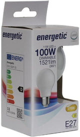 Enzo energetic led gls e27 11-100w 2700k filament mat dimbaar - 2720740 - afbeelding 2