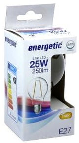 Enzo energetic led gls e27 2,1-25w 2700k filament helder - 2720300 - afbeelding 2