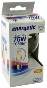 Enzo energetic led gls e27 7,8-75w 2700k filament helder - 2720328 - afbeelding 2