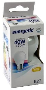 Enzo energetic led kogel e27 4-40w 2700k filament mat - 2720660 - afbeelding 2