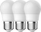 Enzo energitc kogel e27 5,6w mat 3-pack