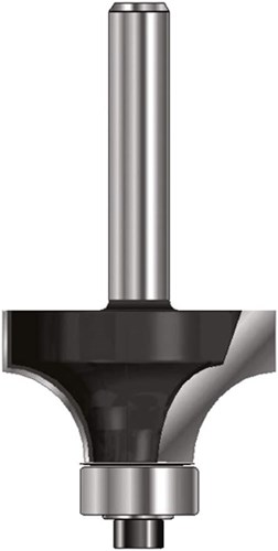 Ent afrondfrees hm r2 met lager, kolf 8mm - 7914280 - 7914280