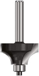 Ent kwartrondfrees hm r12.7 met lager, kolf 12mm - 7909900