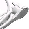 Enzo entac tcd ra 3v 1,5m snoer haakse met platte stekker +schakelaar wit - 6872626