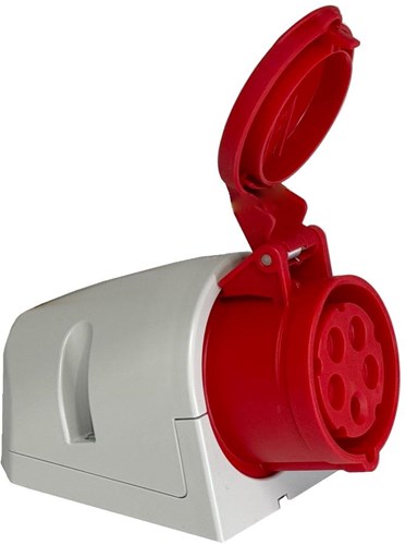 Enzo abl cee 5p 32a 400v opbouw wcd rood - 6315174