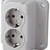 Enzo abl deksel kabeldoos uni abl dubbel wcd - 4047870