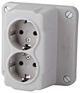 Enzo abl deksel kabeldoos uni abl dubbel wcd - 4047870 - afbeelding 1