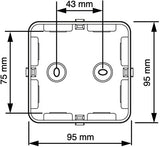 Enzo attema kabeldoos attema ak1 + 3 wartels m25 ip65 - 4034022 - afbeelding 2