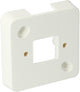 Enzo attema p-k25 1v. montageplaat wit attema me25 4745555