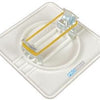 Enzo blindplaten vimar 8x 8cm wit 4213800
