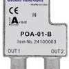 Enzo braun telecom push on iec splitter poa 1-upc - 2080040