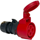 Enzo cee 4p 32a 400v contra rood - 6315164 - afbeelding 1