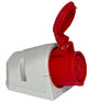 Enzo cee 4p 32a 400v opbouw wcd rood - 6315166