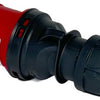 Enzo cee 4p 32a 400v stekker rood 6315162