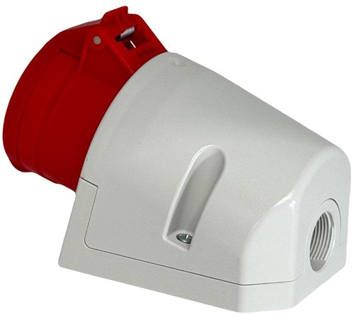 Enzo cee 5p 16a 400v opbouw wcd rood - 6315160