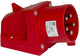 Enzo cee 5p 32a 400v opb wcd rood met pennen - 6315178