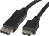Enzo displayport naar hdmi kabel 1 meter - 7580800 - afbeelding 1