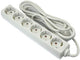 Enzo entac tcd ra 6-voudig 1.5meter snoer wit 6872620
