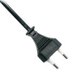 Enzo eurosnoer 2x0,75 zwart 3 meter 1065620