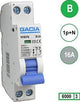 Enzo gacia installatieautomaat 16a. b kar 2p gacia - 4517810
