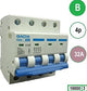 Enzo gacia installatieautomaat 32a. b kar 4p gacia - 4517826