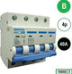 Enzo gacia installatieautomaat 40a. b kar 4p gacia - 4517828