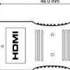 Enzo hdmi koppelstuk 2 x female 7580698