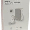 Enzo honeywell draadloze plug-in deurbel met drukknop 100m - 8421030