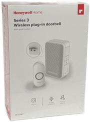 Enzo honeywell draadloze plug-in deurbel met drukknop 100m - 8421030 - afbeelding 2