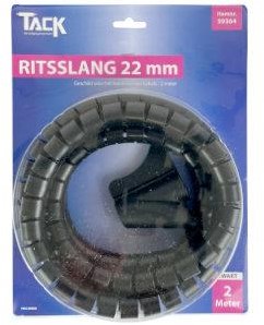Enzo kabelbundelset 2 meter 22mm zwart 4137415