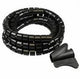 Enzo kabelbundelset 2 meter 28mm zwart - 4137425