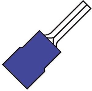 Enzo kabelschoen pen blauw 4433420