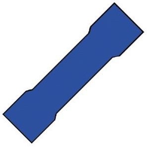 Enzo kabelschoen verbinder blauw - 4433350