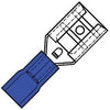 Enzo kabelschoen vlaksteker female blauw 6.3x0.8mm - 4433320
