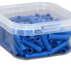 Enzo kabelschoen vlaksteker female iso blauw 6.3x0.8mm - 4433330