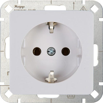 Enzo kopp hk02 wit inbouw stopcontact ra 4621100