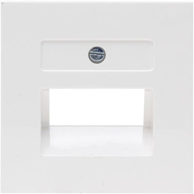 Enzo kopp hk07 wit afdekplaat isdn dubbel 4622060