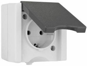 Enzo kopp swd opbouw stopcontact ra enkel 4628100