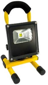 Enzo led bouwlamp 10w oplaadbaar op statief 4000k ip65 - 5017682 - afbeelding 1