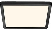 Enzo led plafonniere | oja 29 vierkant zwart 14,5w 3000k 4000k 29cm - 4802308 - afbeelding 1