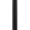 Enzo led solar paallamp | justina 5w 3000k zwart ip44 60cm - 4802826