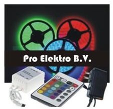 Enzo led strip flexibel rgb set 5meter compleet led1090