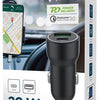 Enzo mobilize usb autolader 4200ma wit +30-pin kabel 9540110